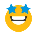 Free Star Struck Emotion Emoticon Icon
