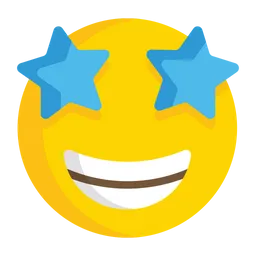 Free Star Struck Emoji Icon