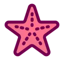Free Starfish Sea Animal Icon