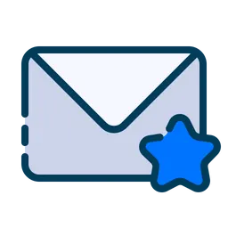 Free Starred message  Icon