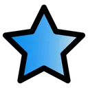 Free Stars Bookmark Favorite Icon