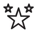 Free Star Leaf Illustration Icon