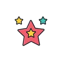 Free Stars  Icon