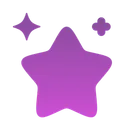 Free Stars Minimalistic Icon