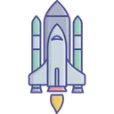 Free Start Rakete Shuttle Symbol