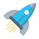 Free Start Rakete Entwicklung Icon