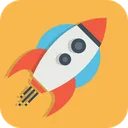 Free Start Mission Rakete Symbol