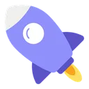 Free Startup Launch Rocket Icon
