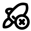 Free Startup Fail Failed Icon
