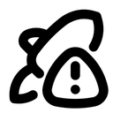 Free Startup Warning At Risk Icon