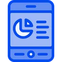 Free Stat Smartphone Analytic Icon