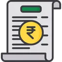 Free Statement Bill Finance Icon