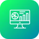 Free Statics Analytics Market Icon