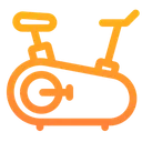 Free Stationary Bike Fitness Exercise Icon