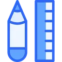 Free Stationary Blue Lineal Miscellaneous Life Style Icon