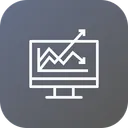 Free Statique Commerce Analyse Icône