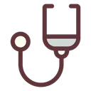 Free Statoscope Checkup Hospital Icon