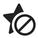 Free Stern keine  Symbol