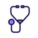Free Stethoscope Doctor Device Icon