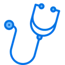 Free Stethoscope Heart Doctor Icon
