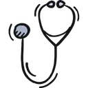 Free Arzt Stethoskop Gesundheitswesen Icon