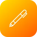 Free Stift Studie Blau Symbol