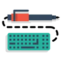 Free Stift Bleistift Tastatur Symbol