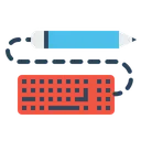 Free Stift Bleistift Tastatur Symbol