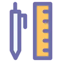 Free Stift Schreiben Lineal Symbol