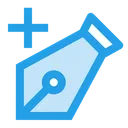 Free Stift Werkzeug Hinzufugen Icon