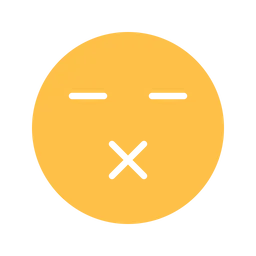 Free Schweigen Emoji Symbol