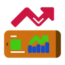 Free Stock Market Application Training Investment Icon