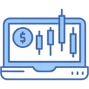 Free Stock Market Trading Shares Icon