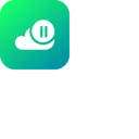 Free Cloud Stockage En Ligne Icon