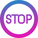 Free Stop  Icon