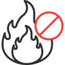 Free Stop fire  Icon