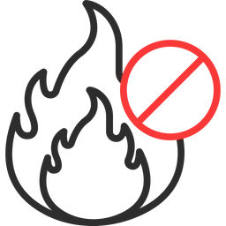 Free Stop fire  Icon