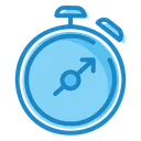 Free Stopwatch Countdown Timepiece Icon