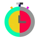 Free Stopwatch Time Clock 아이콘
