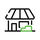 Free Store Building  Symbol