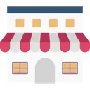 Free Street Shop Kiosk Food Stand Icon