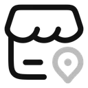 Free Store Location Location Shop Location Icon