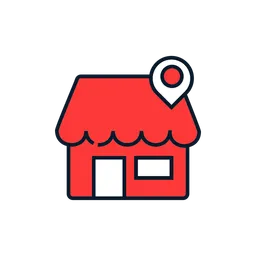 Free Store Pin  Icon