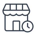 Free Store Timings  Icon