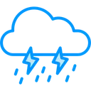Free Storm Weather Cloud Icon