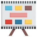 Free Story Board Story Planning Production Information Icon