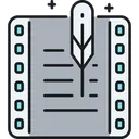 Free Story Screenwriting Icon