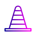 Free Strasse Blocker Stossstange Symbol