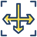 Free Zweiwege Pfeil Richtung Symbol