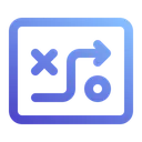 Free Strategy Planning Tactics Icon